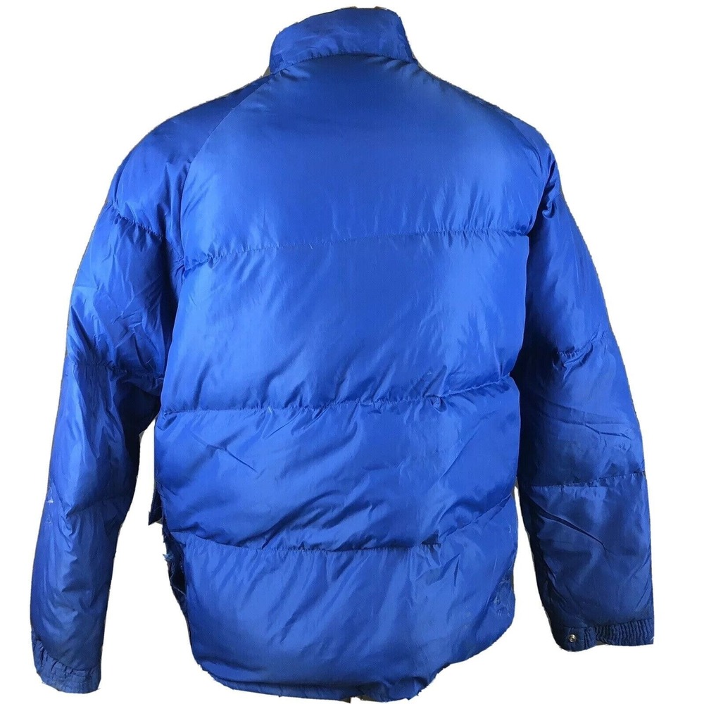 Camel Down Vintage 70s Puffy Coat Goose Down Insulated Chore‎ Jacket Men's XL